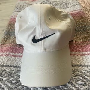 White Nike hat